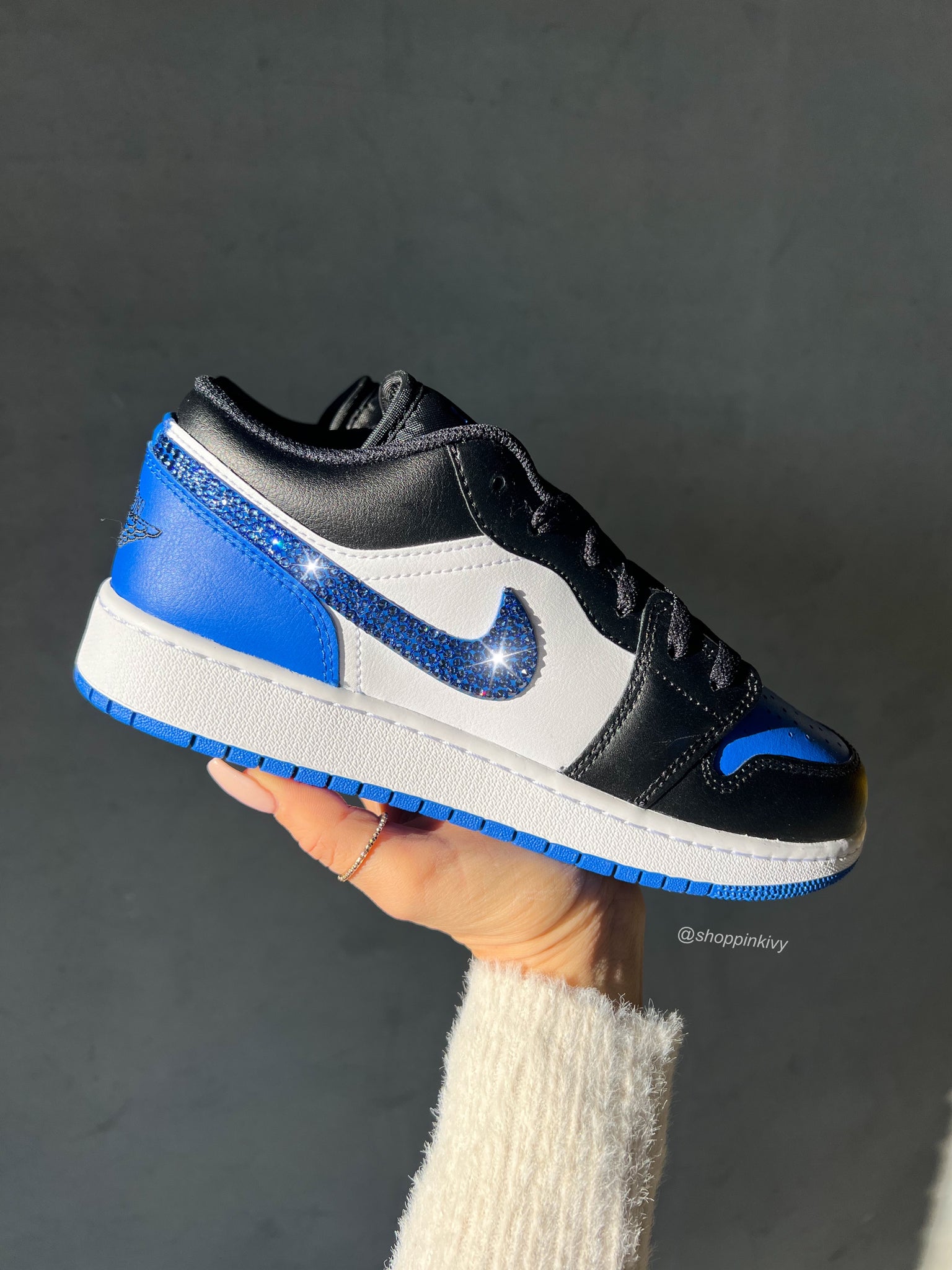 Jordan Air Jordan 1 Low Royal Toe Sneakers - Blue for Women