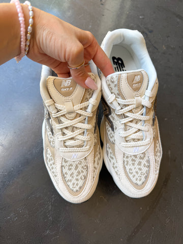 Tan Leopard Swarovski Women’s New Balance