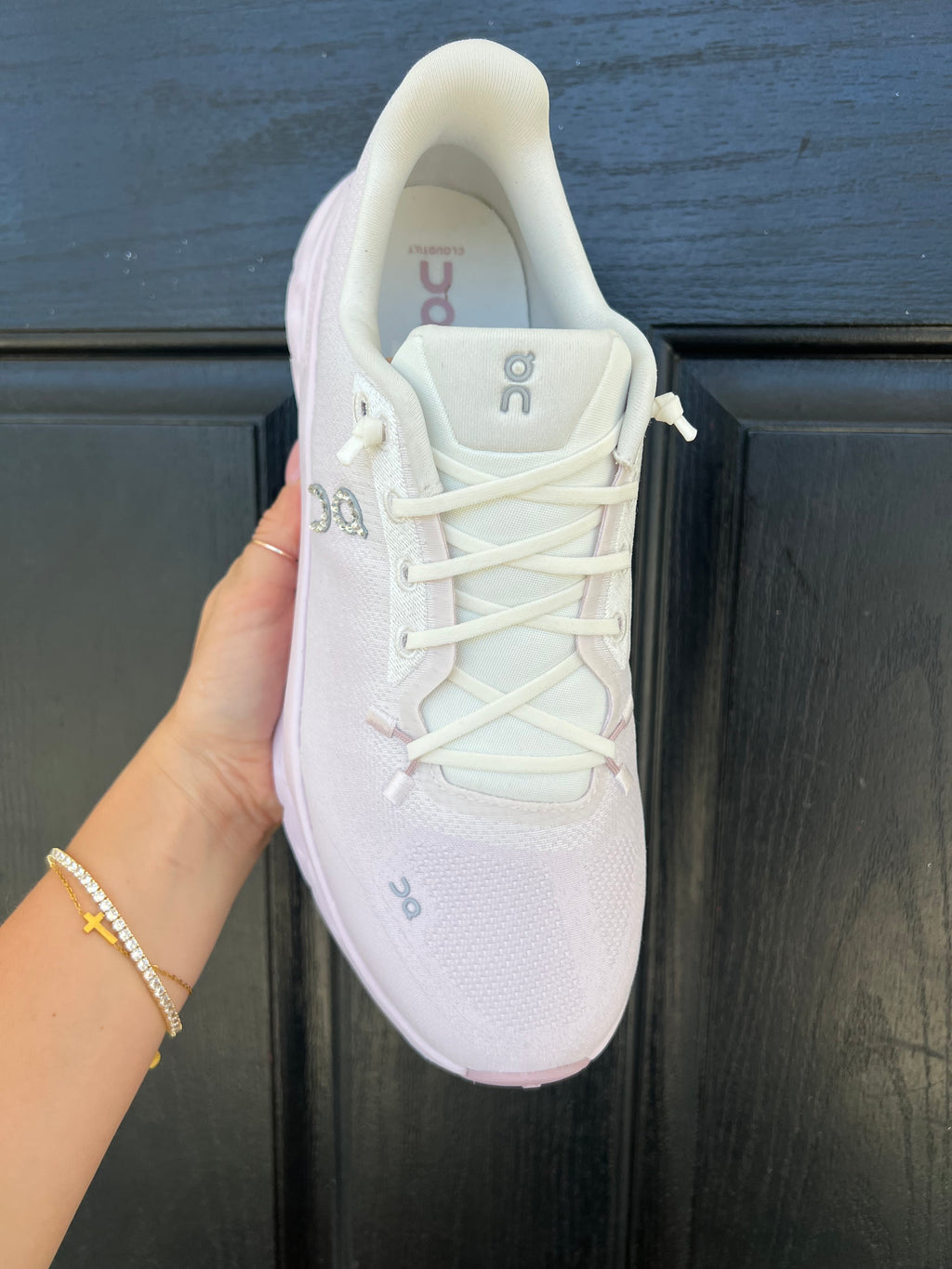 Zapatillas de running Cloudtilt con Swarovski ombré color lavanda 💜
