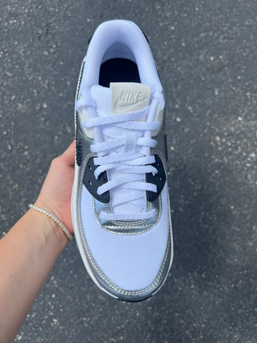 SIZE 7 Metallic Swarovski Womens Nike Air Max 90 LV8