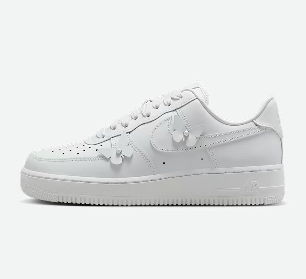 RARE Butterfly 🦋 Edition White Swarovski Nike Air Force 1