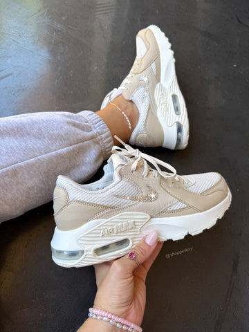 NEW Cream Sand Nike Swarovski Womens Nike Air Max