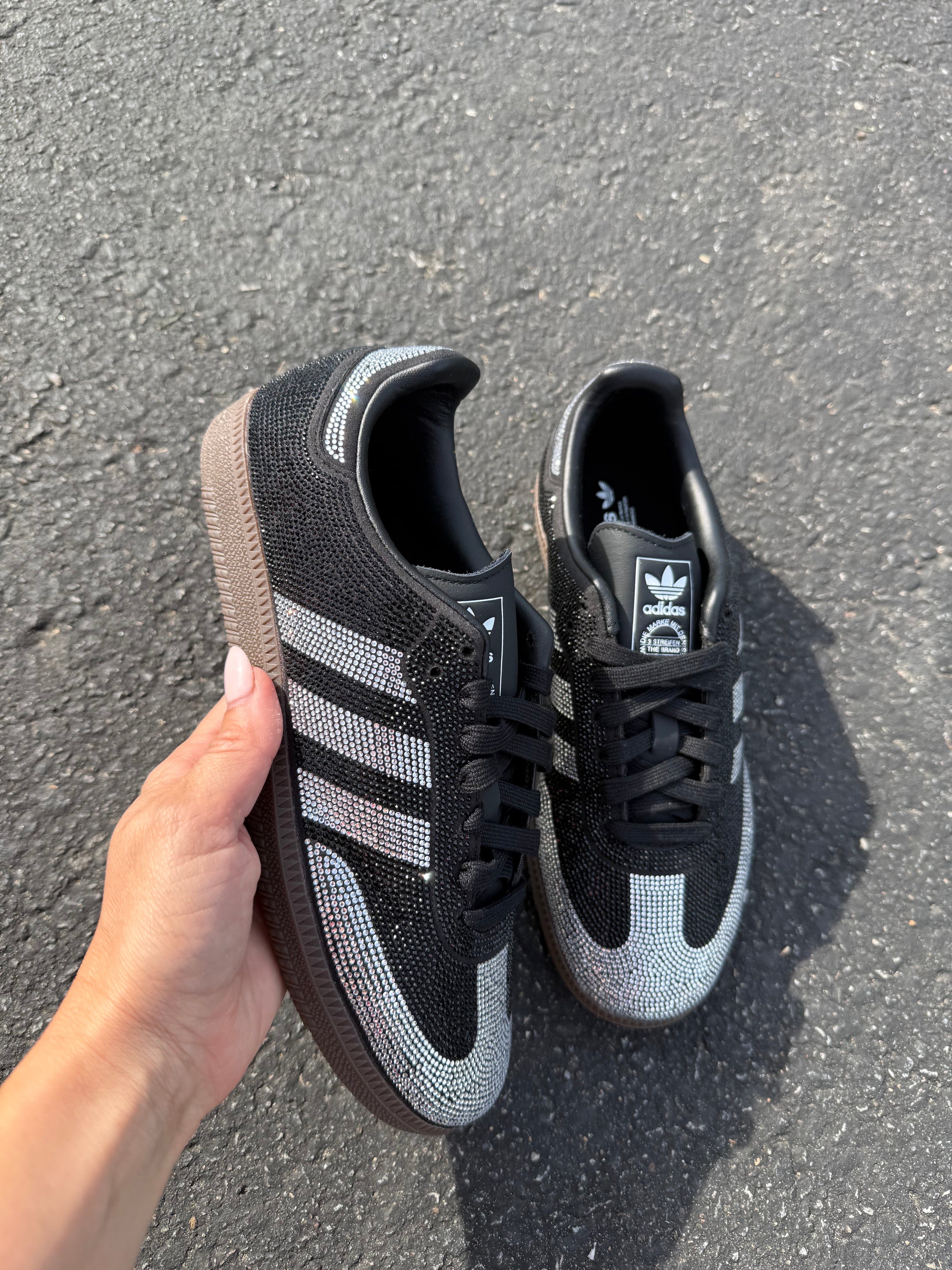 SIZE 7 RARE FULL Rhinestone Original Samba OG