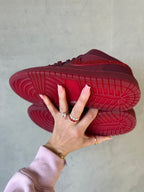 2026 Valentine’s Edition Red Swarovski Women’s Air Jordan 1 Low Shoes