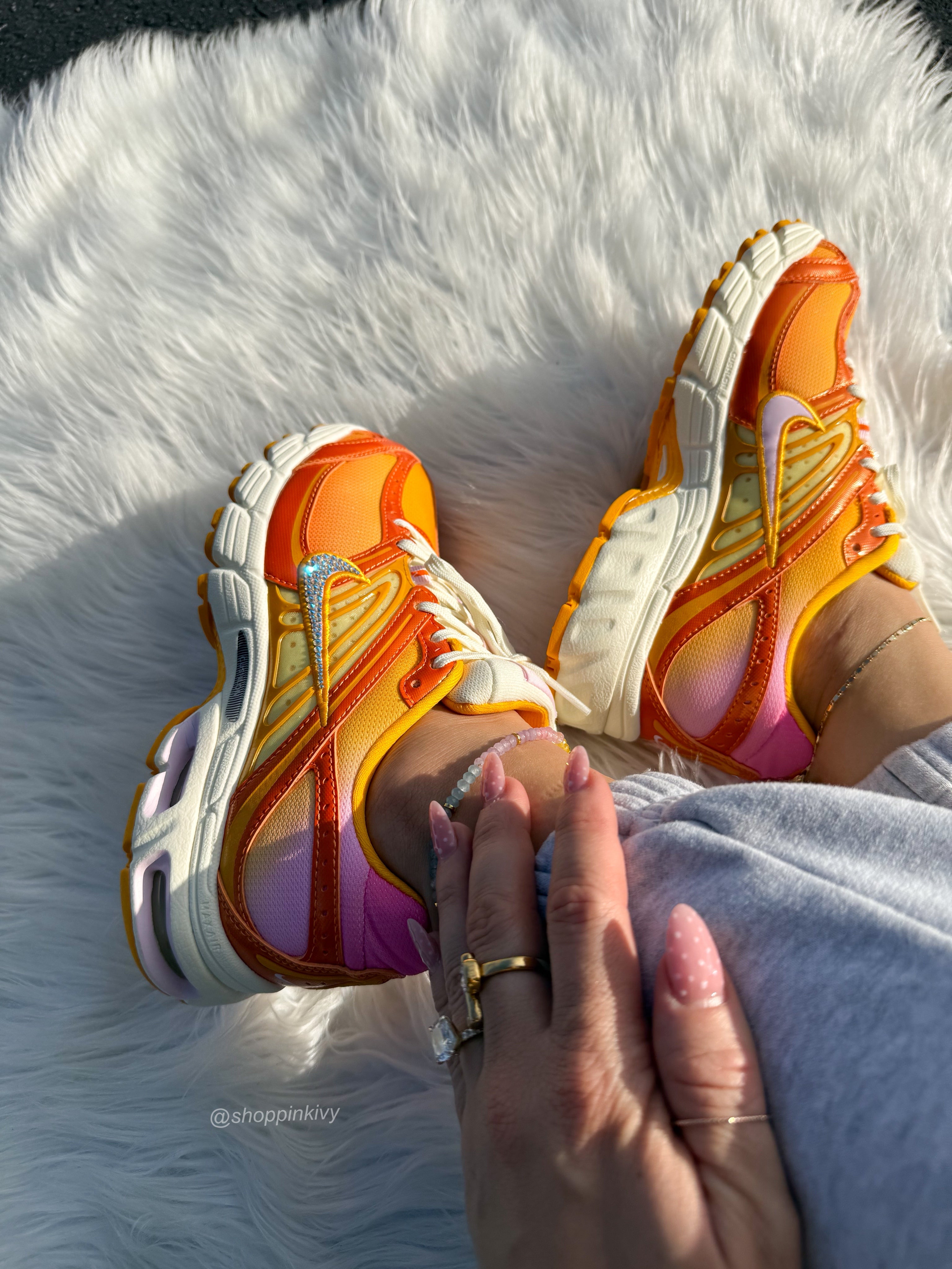 Sunset Ombre Charm Swarovski Nike Air Max
