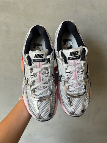 Metallic + Bubblegum Pink Swarovski Womens Nike Shoes