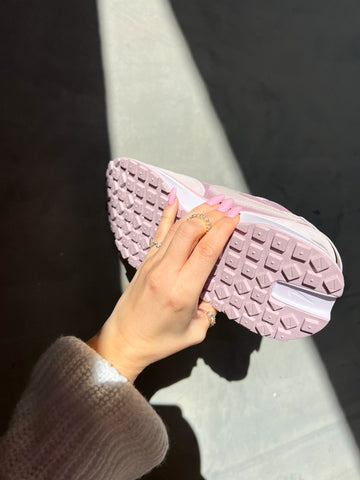 Pink Satin Swarovski Womens Nike Shoes