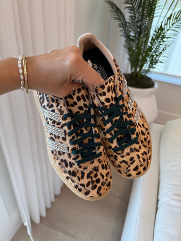 Leopard Swarovski Adidas Original Gazelle