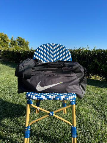 Swarovski Bling Nike Duffle Bag Pink Ivy Swarovski Bling Nike Duffle Bag Pink Ivy