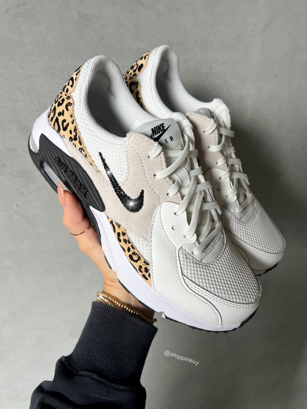 Nike Air Max para mujer Swarovski Leopardo
