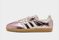 Pink Metallic Swarovski Adidas Samba
