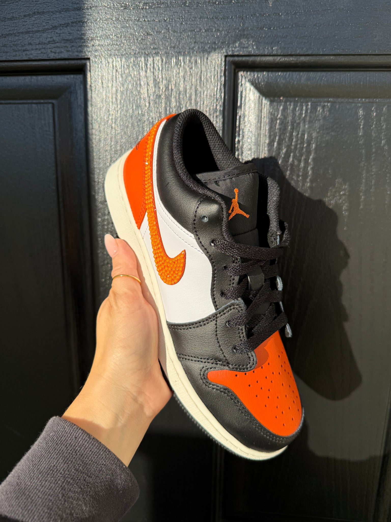 Fall ‘25 🎃 Swarovski Women’s Air Jordan 1 Low Shoes