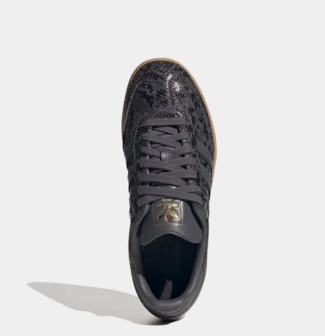 Gray Snakeprint Swarovski Adidas Original Samba OG