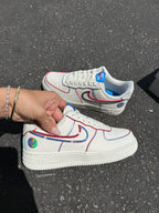 Americana White Swarovski Nike Air Force 1