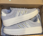 Plataforma Adidas Swarovski Gris Negrita