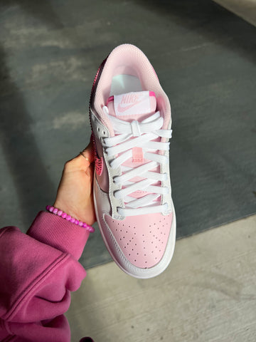 New Hot Pink Swarovski Womens Nike Dunk Shoes