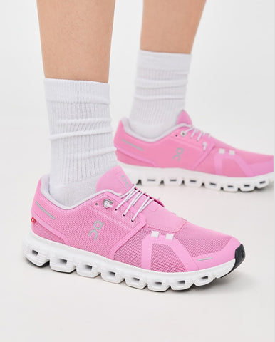 Pre-Order Pink Swarovski On Cloud 6 Running Shoes