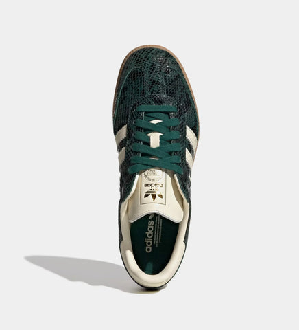 Green Snakeprint Swarovski Adidas Original Samba OG