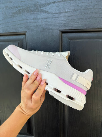 Pink Swarovski On Cloudnova Form Running Shoes