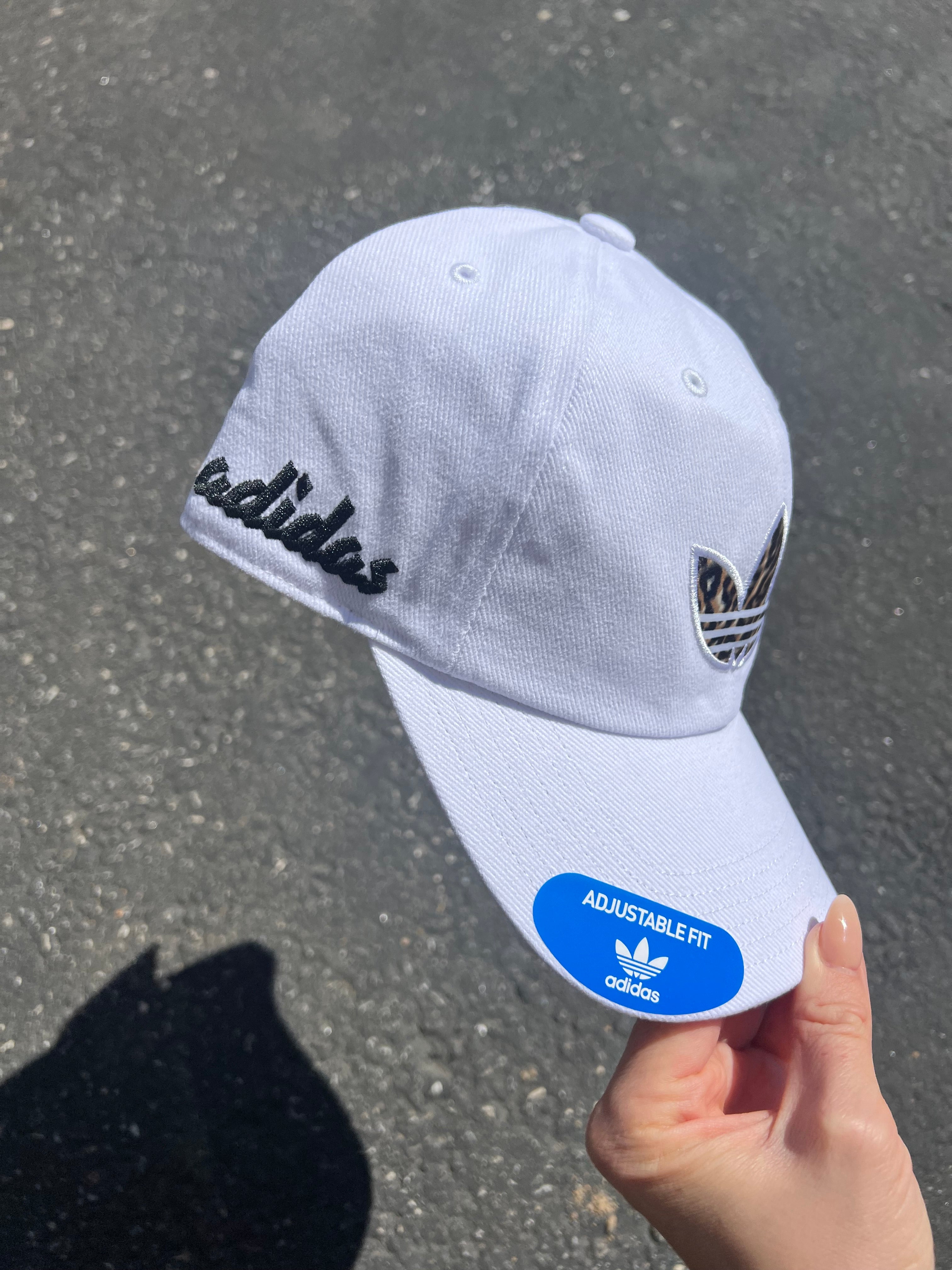 Leopard Adidas Hat