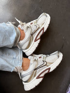 Neutral Coffee Metallic Swarovski Womens Nike Shoes