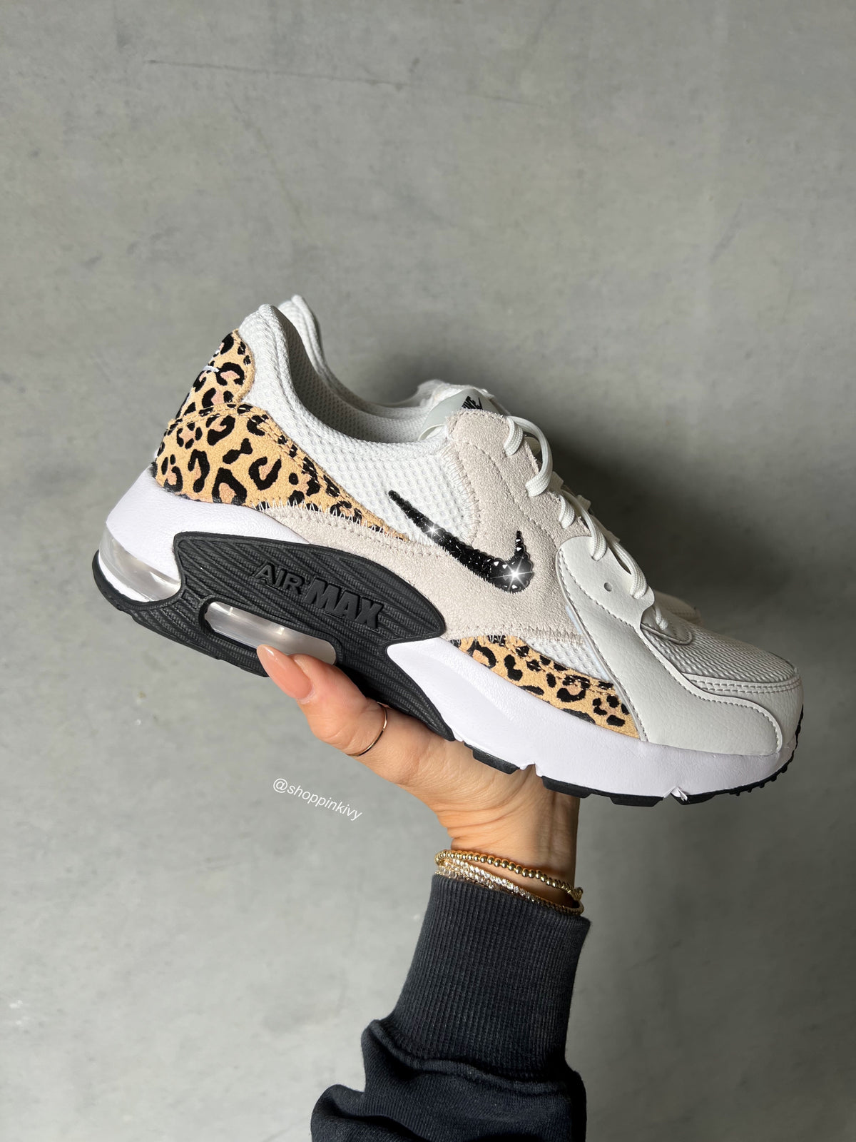 Nike Air Max para mujer Swarovski Leopardo
