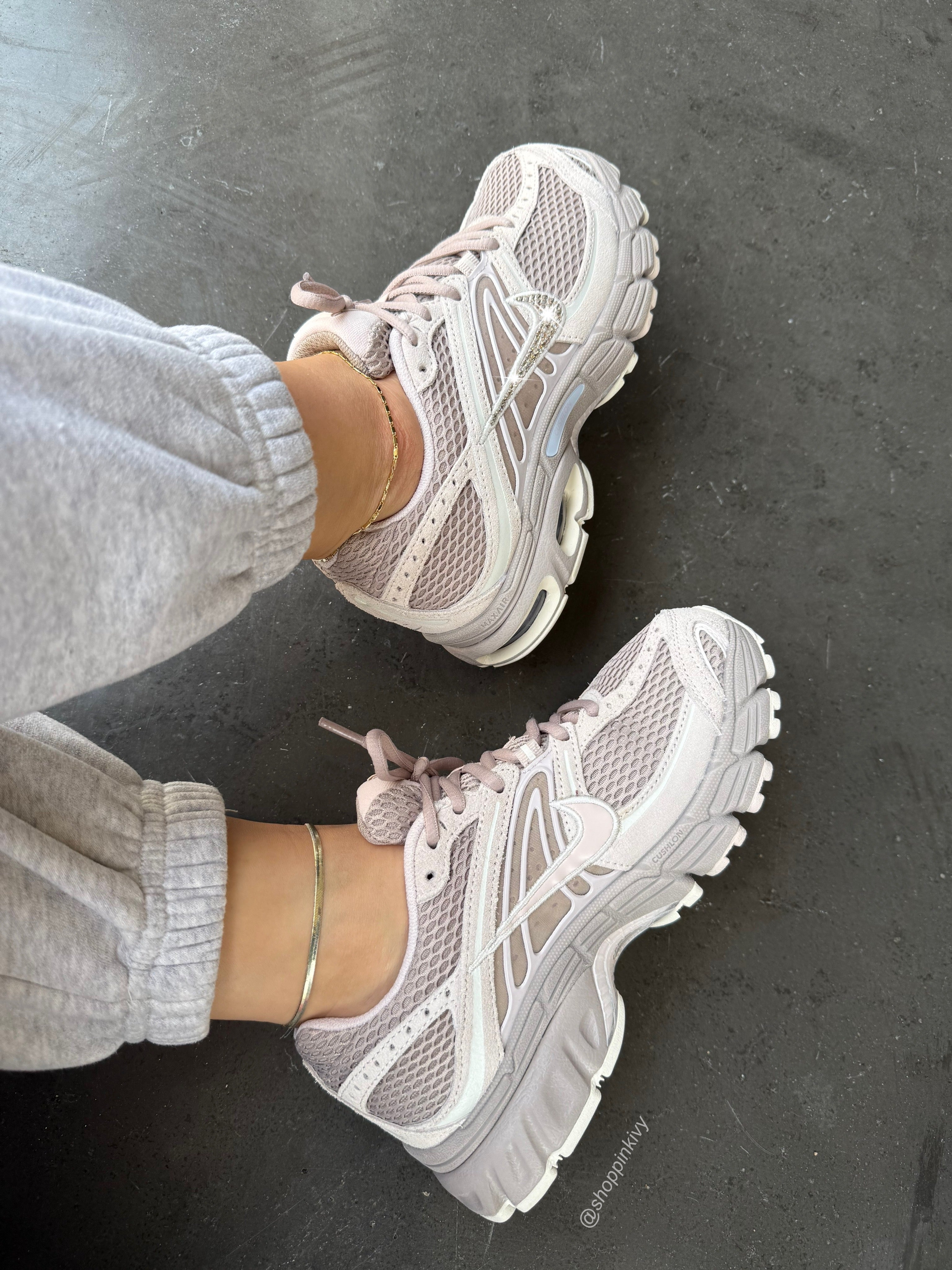Taupe Stone Swarovski Nike Air Max
