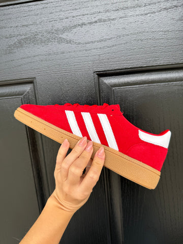 SIZE 7 Red Swarovski Adidas Original Spezial Shoes