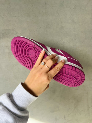 Fuchsia Pink Swarovski Womens Nike Dunk Shoes