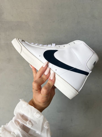 White Swarovski Nike Blazer Mid