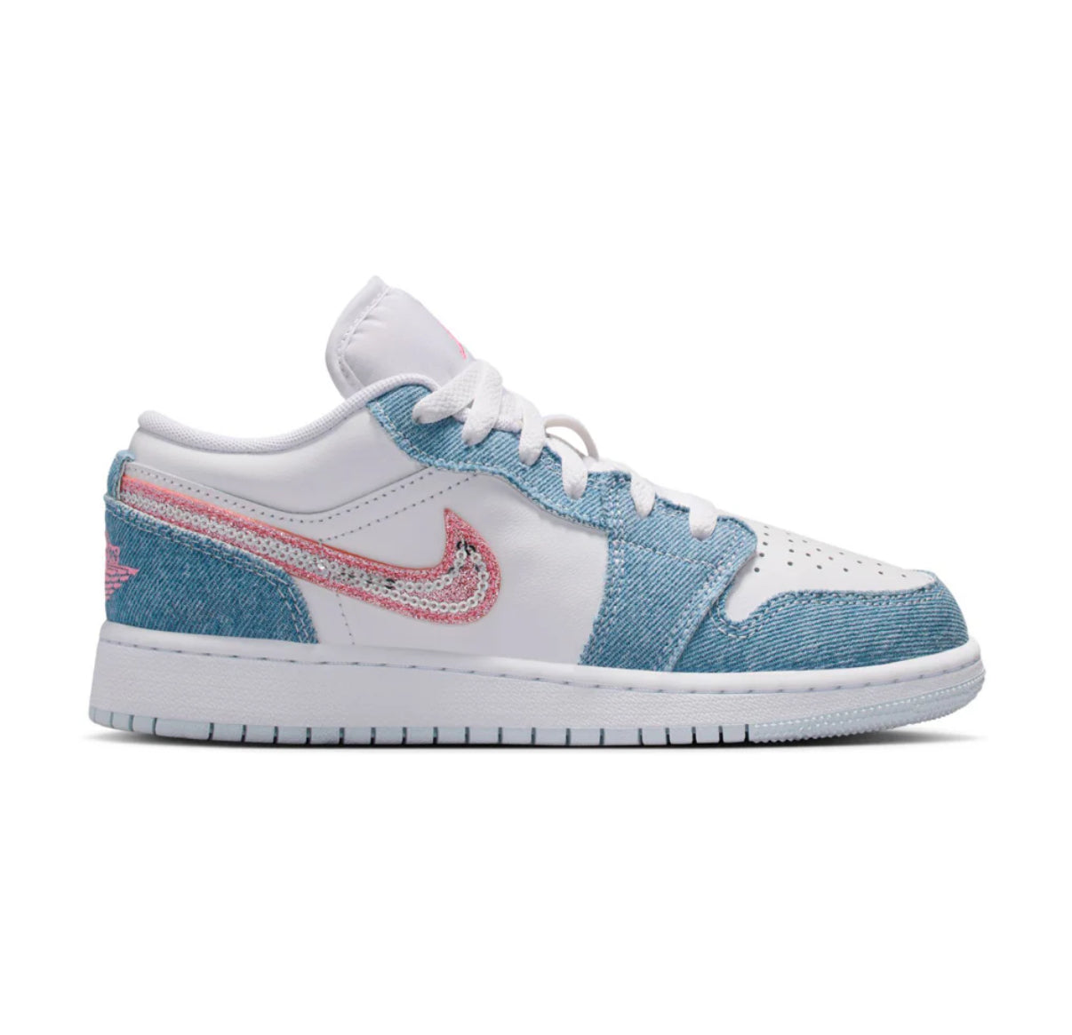 Swarovski × Nike Women's Air Jordan 1 Lo Swarovski x Air Jordan 1 Low OG Crystal Stealth HM9208-001
