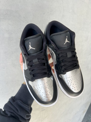 Brand New Metallic Swarovski Women’s Air Jordan 1 Low Shoes