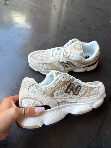 Tan Leopard Swarovski Women’s New Balance