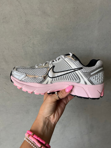 Metallic + Bubblegum Pink Swarovski Womens Nike Shoes