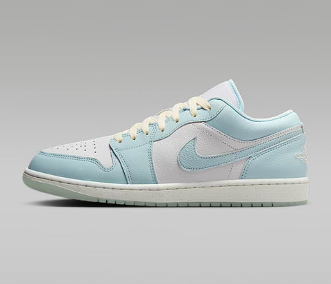 Pre-Order Baby Blue Swarovski Women’s Air Jordan 1 Low Shoes