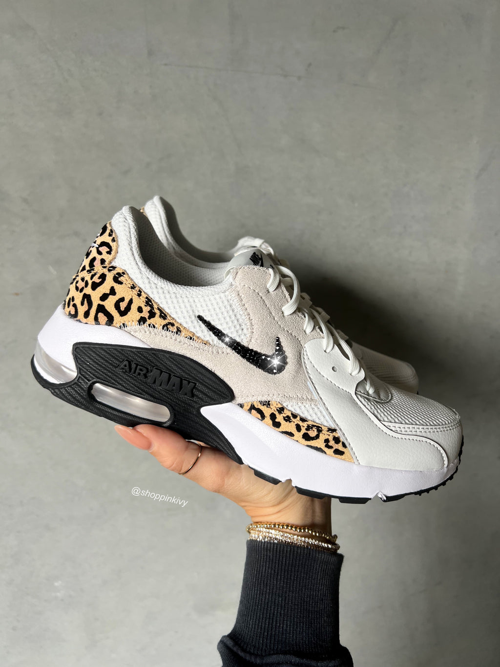 Nike Air Max para mujer Swarovski Leopardo
