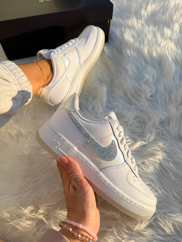 Iridescent Swarovski Womens Nike Air Force One