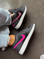 NEW Leopard Pink Swarovski Women’s Air Jordan 1 Low Shoes