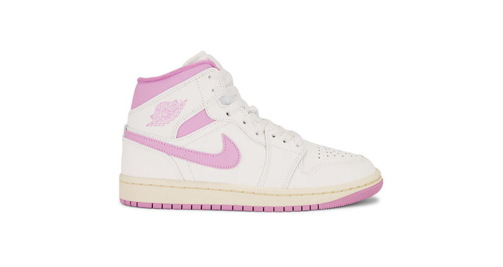 Pre-Order Pink Swarovski Womens Nike Air Jordan 1 Mid Shoes