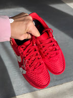 Edición Especial San Valentín Corazones Rojos Swarovski Nike Air Force 1