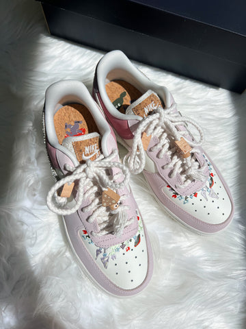 Spring Boho Swarovski Womens Nike Air Force One
