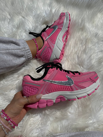 Bubblegum Pink Swarovski Women Nike Vomero 5