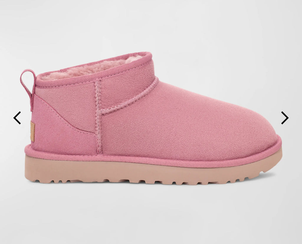 Fall ‘24 Pink Ugg Boots Mini with Swarovski Crystals