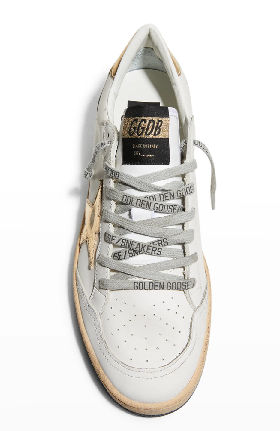 Zapatillas de mujer Gold Golden Goose Swarovski