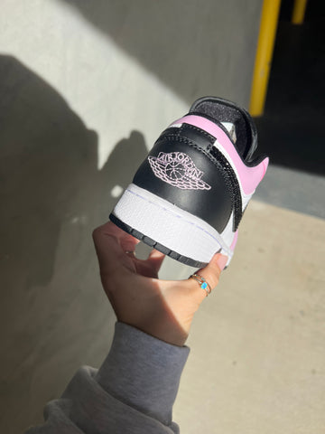 RARE Icy Pink Swarovski Women’s Air Jordan 1 Low Shoes