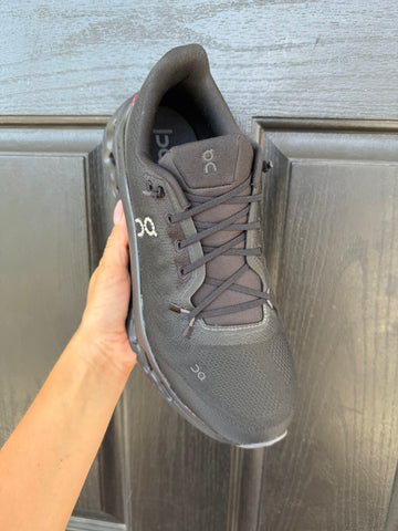 Black Swarovski On Cloudtilt Running Shoes