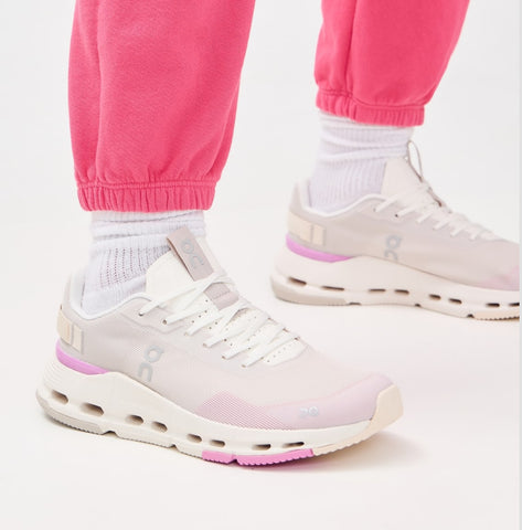 Pre-Order Pink Swarovski On Cloudnova Form Running Shoes