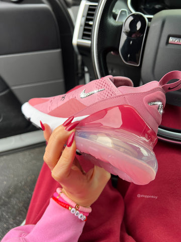 Valentine’s Blush Cherry Swarovski Women's Nike Shoes Air Max 270