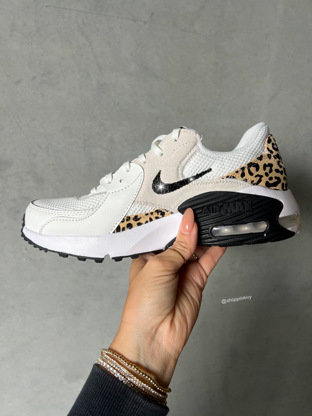 Nike Air Max para mujer Swarovski Leopardo