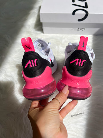 Hot Pink Swarovski Women's Nike Shoes Air Max 270